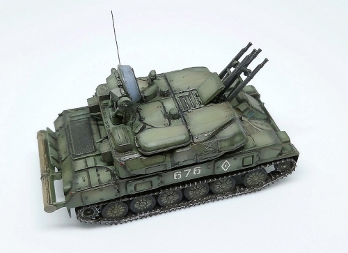 7419   З.   Советская зенитная самоходная установка "Шилка"