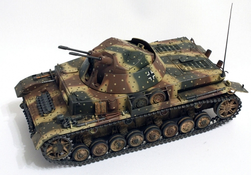 6136 Д. Немецкая FLAK.PZ. IV зенитная установка "КУГЕЛЬБЛИЦ" (прототип, С 3 CM FLAK 103/30).