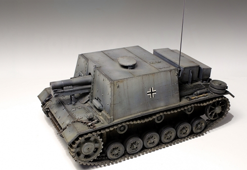 6042    Д.   Немецкая САУ 15cm Sturm.Infanteriegeschütz 33 auf Pz III.