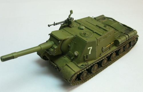 5026    З.  Советская тяжелая САУ " ИСУ-152 " (Зверобой)