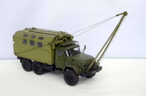 35520    ИС.  Советский армейский автомобиль ЗиЛ-131 MTO-AT