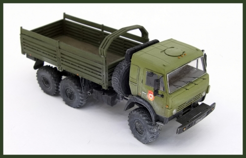 72407      AR.     Российский трехосный грузовик "КАМАЗ-5350".