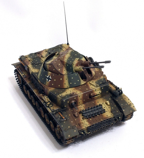 6136 Д. Немецкая FLAK.PZ. IV зенитная установка "КУГЕЛЬБЛИЦ" (прототип, С 3 CM FLAK 103/30).