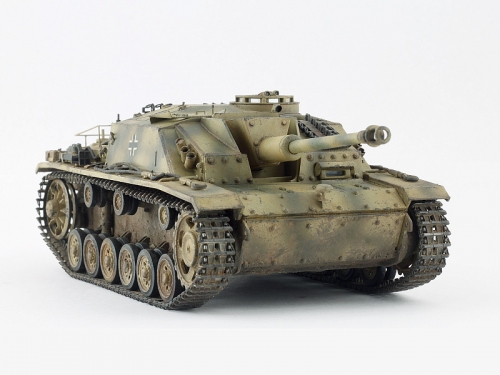 6320    Д.    Немецкое самоходное орудие Stug. III AUSF.G (ранняя версия).