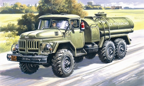 72813     IC. 	Советский автомобиль Зил-131 Бензозаправщик
