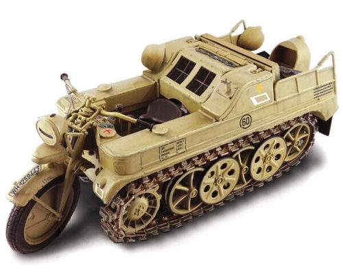 6114     Д.     Немецкий полугусеничный мотоцикл Sd.Kfz. 2 kleines KETTENKRAD w/PUPPCHEN