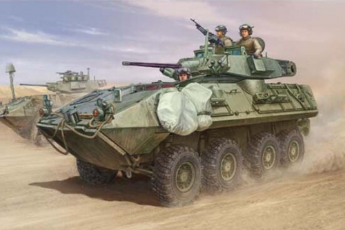 01521     Тр.   Американский бронеавтомобиль LAV-A2.