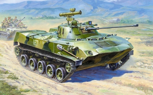 3577   З.   Советская боевая машина десанта " БМД-2 "