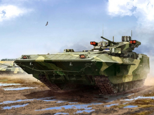5057     З.     Российская тяжелая боевая машина пехоты ТБМП  Т-15  Армата