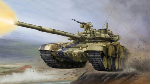 72163     AC.    Российский основной боевой танк  Т-90.(с литой башней).