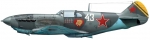 039   R.   Советский истребитель  ЛаГГ-3 (66 серии)