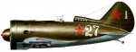 32001   IC.   Советский истребитель  И-16 тип 24 времен II MB