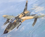 02201  Тр.  Американский истребитель-бомбардировщик  F105D Thunderchief