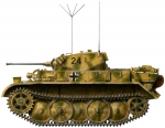 35108      MH.    Немецкий разведывательный танк SDKFZ 123 "ЛУКС" (Рысь).