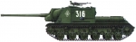 5054   З.   Советский истребитель танков ИСУ-122