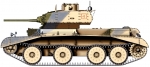 6227   З.  Британский крейсерский танк " A 13 MK. II Crusader MK. IV "