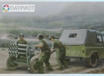 02320   Тр.  Китайский автомобиль с ракетной установкой  PLA Type 63 107mm Rocket Luancher & BJ212 Military Jeep
