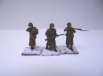 6197  З.   Советская пехота 1941 г. в зимней форме (5 шт)