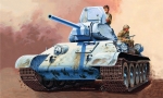307201     М.      Советский танк "Т-34/76" и 2 фигуры