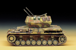 1333     АК.    Немецкая зенитная установка Flakpanzer IV "Вирбельвинд"