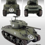 13500    Ac.   Американский  Tанк Шерман  M4A3 (76)W Арденнская операция.
