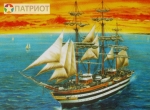 135038   М.   Учебный корабль "Америго Веспунччи", Италия, 1931г.