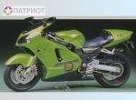 14084  Т.   Японский спортивный мотоцикл Kawasaki Ninja ZX-12R