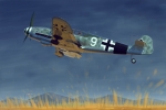 02298      Тр.    Немецкий истребитель Messerschmitt Bf 109G-10.