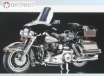 16037  Т.  Американский мотоцикл  HARLEY-DAVIDSON FLH CLASSIC BLACK VERSION