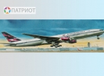 230033   М.    Боинг-777-200 - пассажирский самолет, США, 1988г.
