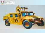 303505   М.   М 1025  "Хаммер" - бронированный армейский автомобиль, США, 1982г.
