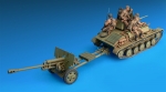 35056    Mi.   Советский танк Т-70М с пушкой ЗИС-3 и экипажем 5 фигур.