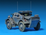 35074   Mi.   Британский разведывательный автомобиль Динго Mk.II с экипажем(2 фигуры) Pz.Kmpf. Mk.I 202(e)