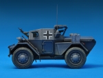 35074   Mi.   Британский разведывательный автомобиль Динго Mk.II с экипажем(2 фигуры) Pz.Kmpf. Mk.I 202(e)