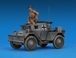 35074   Mi.   Британский разведывательный автомобиль Динго Mk.II с экипажем(2 фигуры) Pz.Kmpf. Mk.I 202(e)
