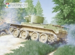 35114   В.   Советский танк Бт-7а с 76 мм пушкой Кт-28