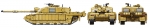 35274     Т.    Британский основной боевой танк "Challenger" 2 (Desertised), MBT,и 2 фигуры.