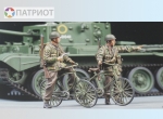 35333  Т.   Британские парашутисты на велосипедах (2 фигуры)