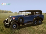 35532   IC.  Германский пассажирский автомобиль II МВ Typ G4 (W31)