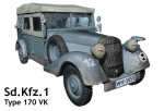 3530   MB.   Немецкий автомобиль Sd.Kfz.1 Type 170VK