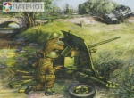 6169   З.  Британская 40-мм противотанковая пушка " QF " с расчетом (2 шт)