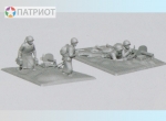6220  З.  Советский пулемет " Максим " с расчетом в зимней форме 1941-43 г. (4 шт)