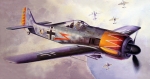02419  Тр.  Немецкий истребитель  Luftwaffe FW190A-6/8
