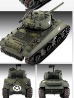 13500    Ac.   Американский  Tанк Шерман  M4A3 (76)W Арденнская операция.