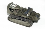 35225     МI.    "Американский трактор "CATERPILLAR" с лебедкой и экипажем 3 фигуры.                                                                                                                                                                           