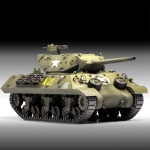 13288    Ac.    Американская САУ М10 с внутренней деталировкой.