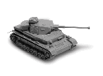 6251   З.     Немецкий танк Т-4  F-2 (окрашенный)
