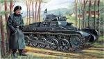 6523   I.  Немецкий танк  Pz. Kpfw. I Ausf. B и 1 фигура