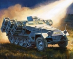 3625  З.  Немецкий БТР Sd.Kfz.251/1 "Ханомаг" с пусковыми установками