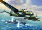 6186   З.   Немецкий бомбардировщик " Юнкерс JU-88 А4 "